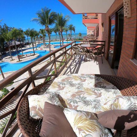 Kariri 215 46M², Pe Na Areia, Varanda Vista Mar! 卡姆布库 外观 照片