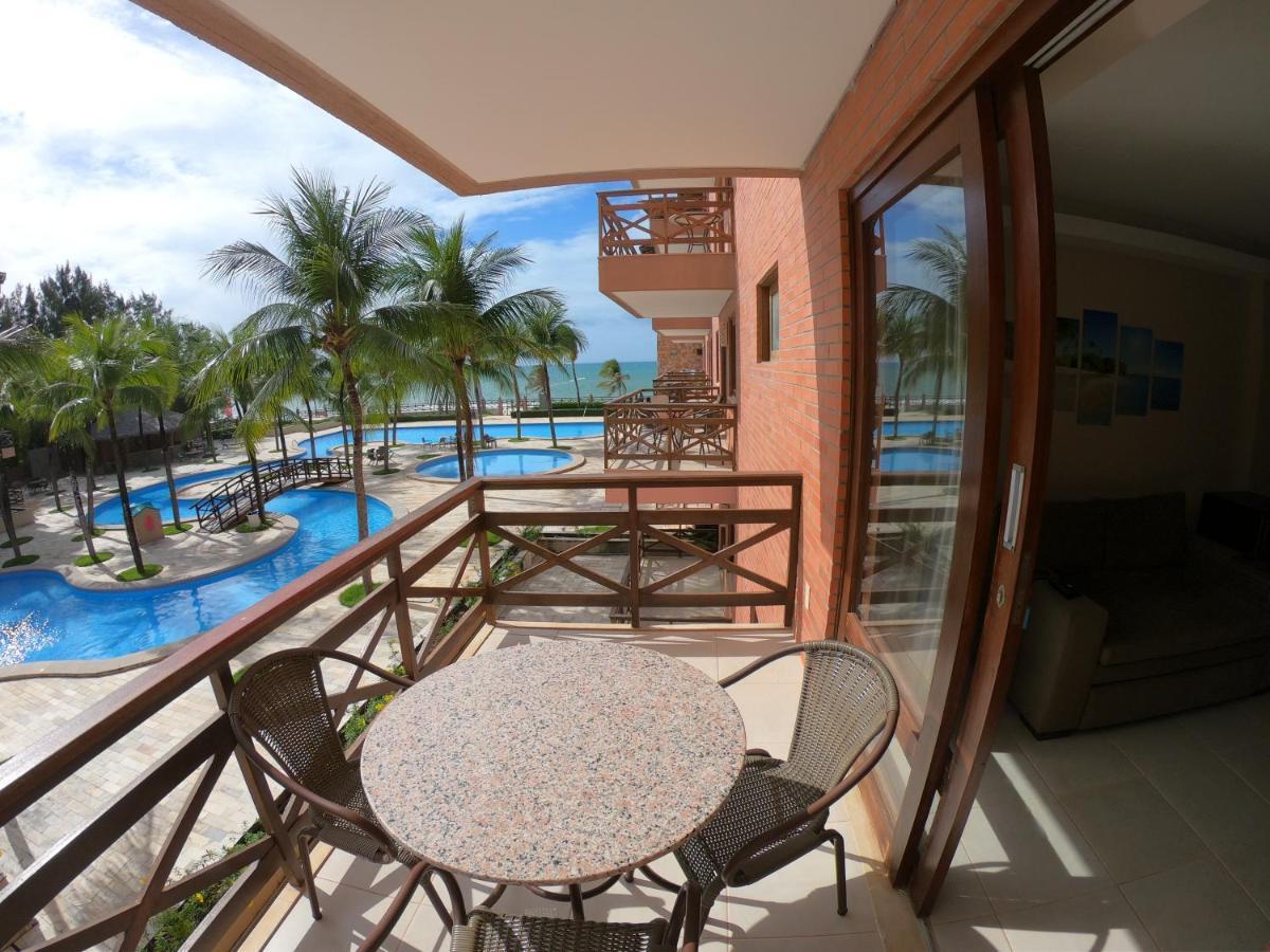 Kariri 215 46M², Pe Na Areia, Varanda Vista Mar! 卡姆布库 外观 照片