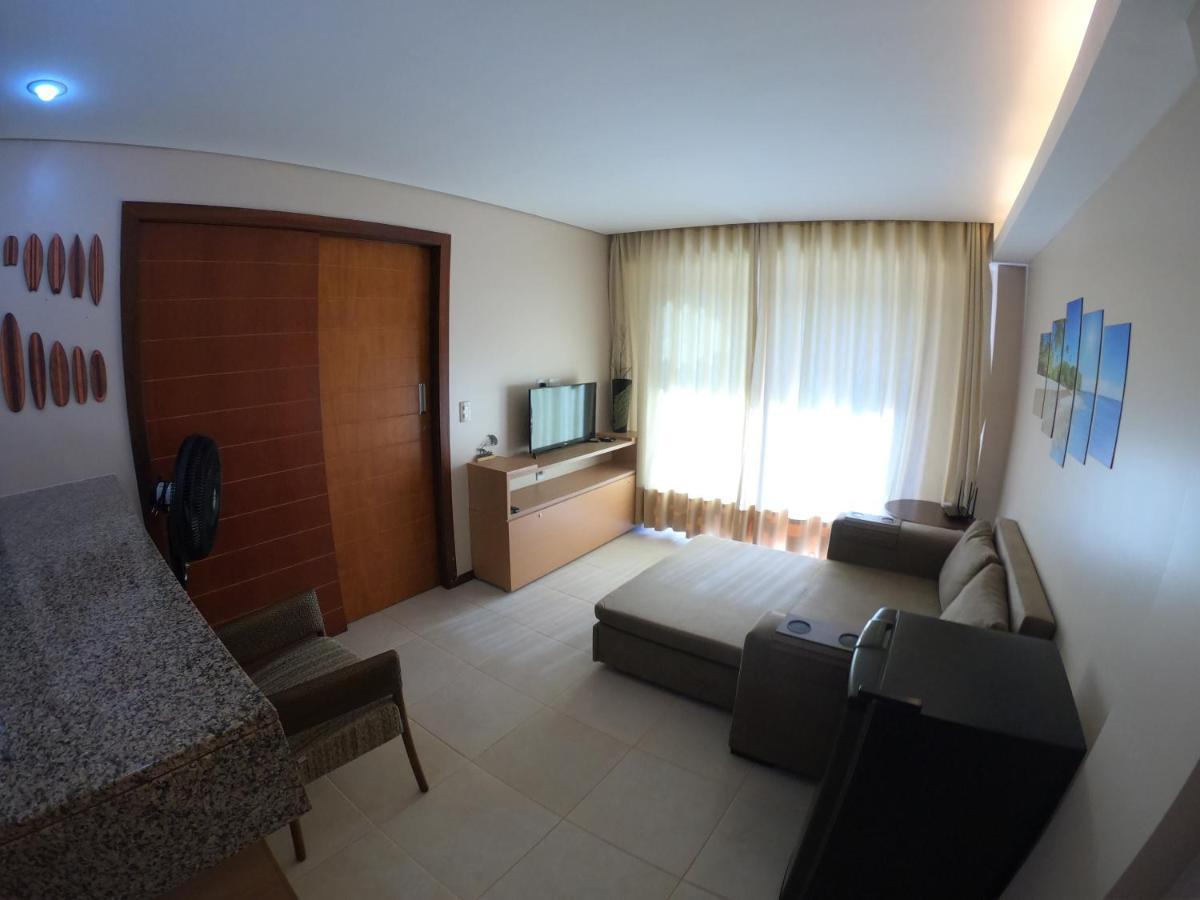 Kariri 215 46M², Pe Na Areia, Varanda Vista Mar! 卡姆布库 外观 照片