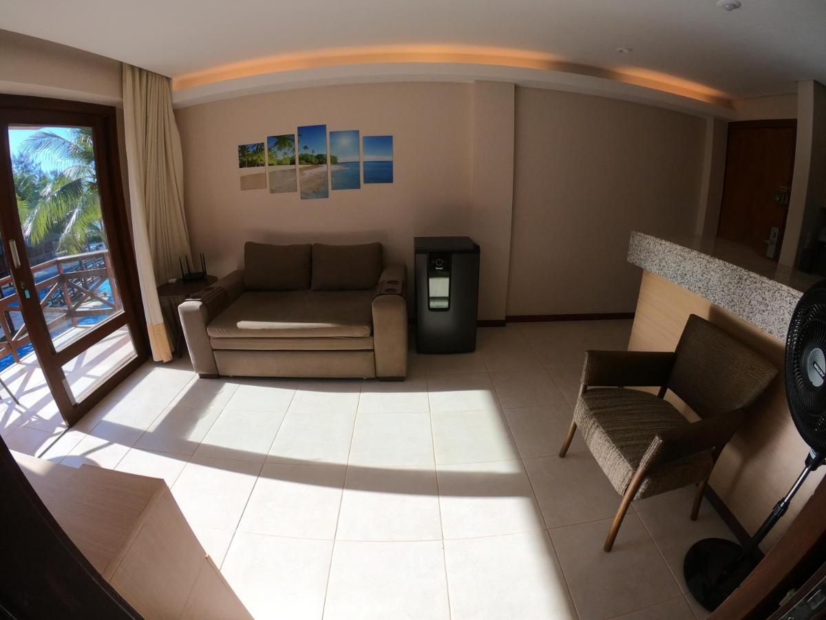 Kariri 215 46M², Pe Na Areia, Varanda Vista Mar! 卡姆布库 外观 照片