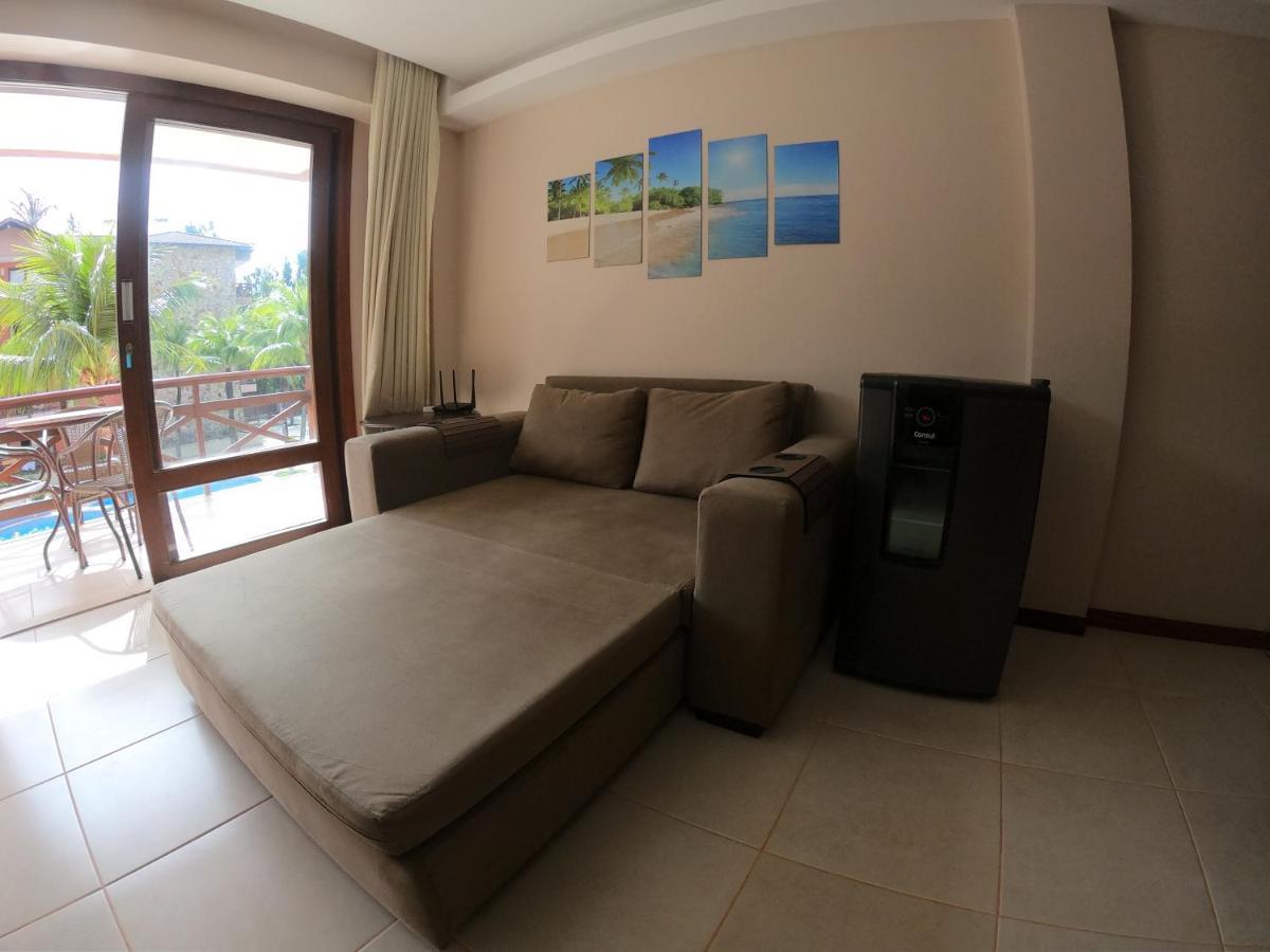 Kariri 215 46M², Pe Na Areia, Varanda Vista Mar! 卡姆布库 外观 照片