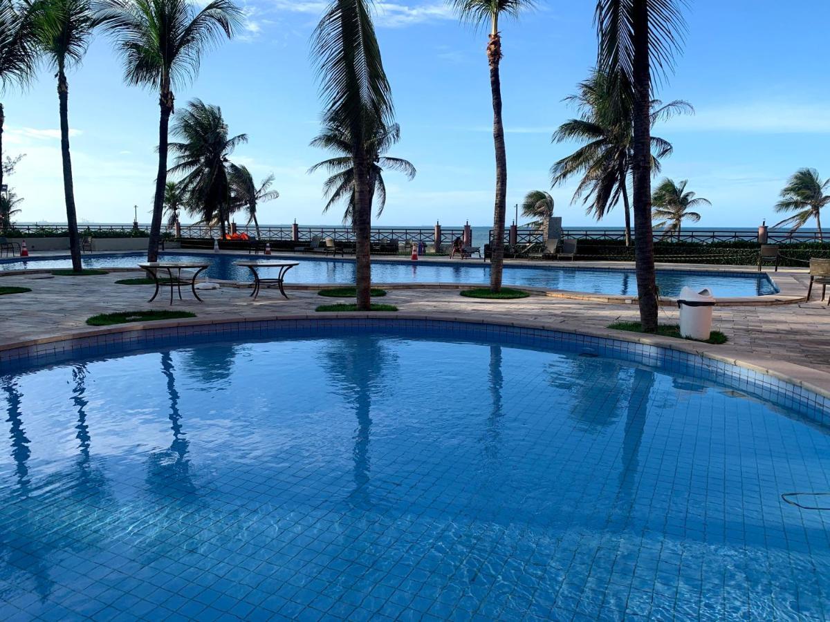 Kariri 215 46M², Pe Na Areia, Varanda Vista Mar! 卡姆布库 外观 照片