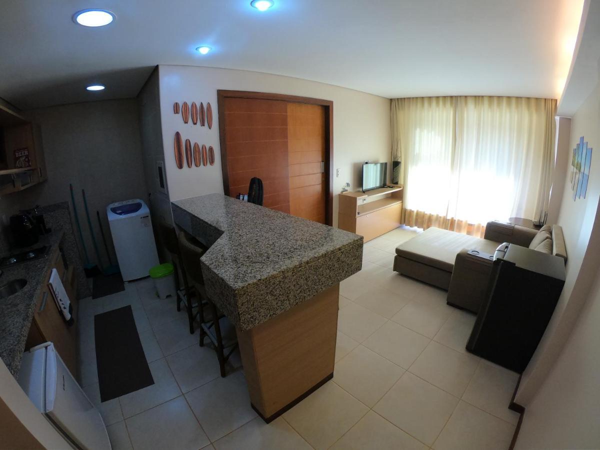 Kariri 215 46M², Pe Na Areia, Varanda Vista Mar! 卡姆布库 外观 照片