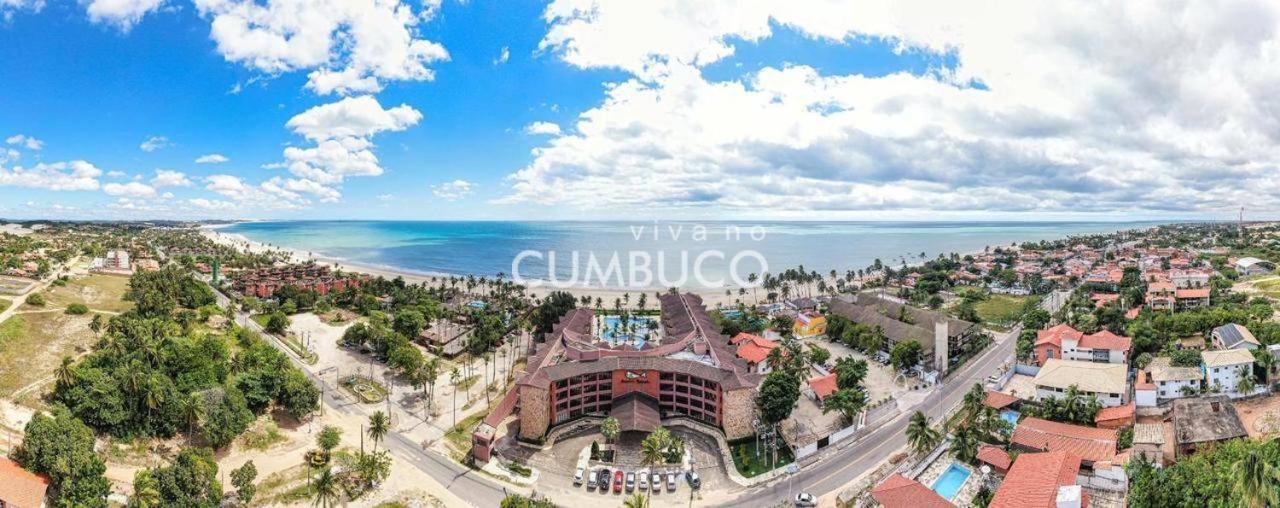 Kariri 215 46M², Pe Na Areia, Varanda Vista Mar! 卡姆布库 外观 照片