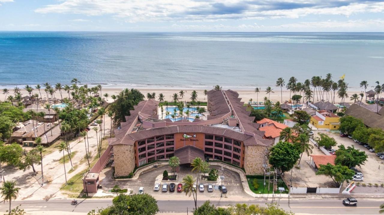 Kariri 215 46M², Pe Na Areia, Varanda Vista Mar! 卡姆布库 外观 照片