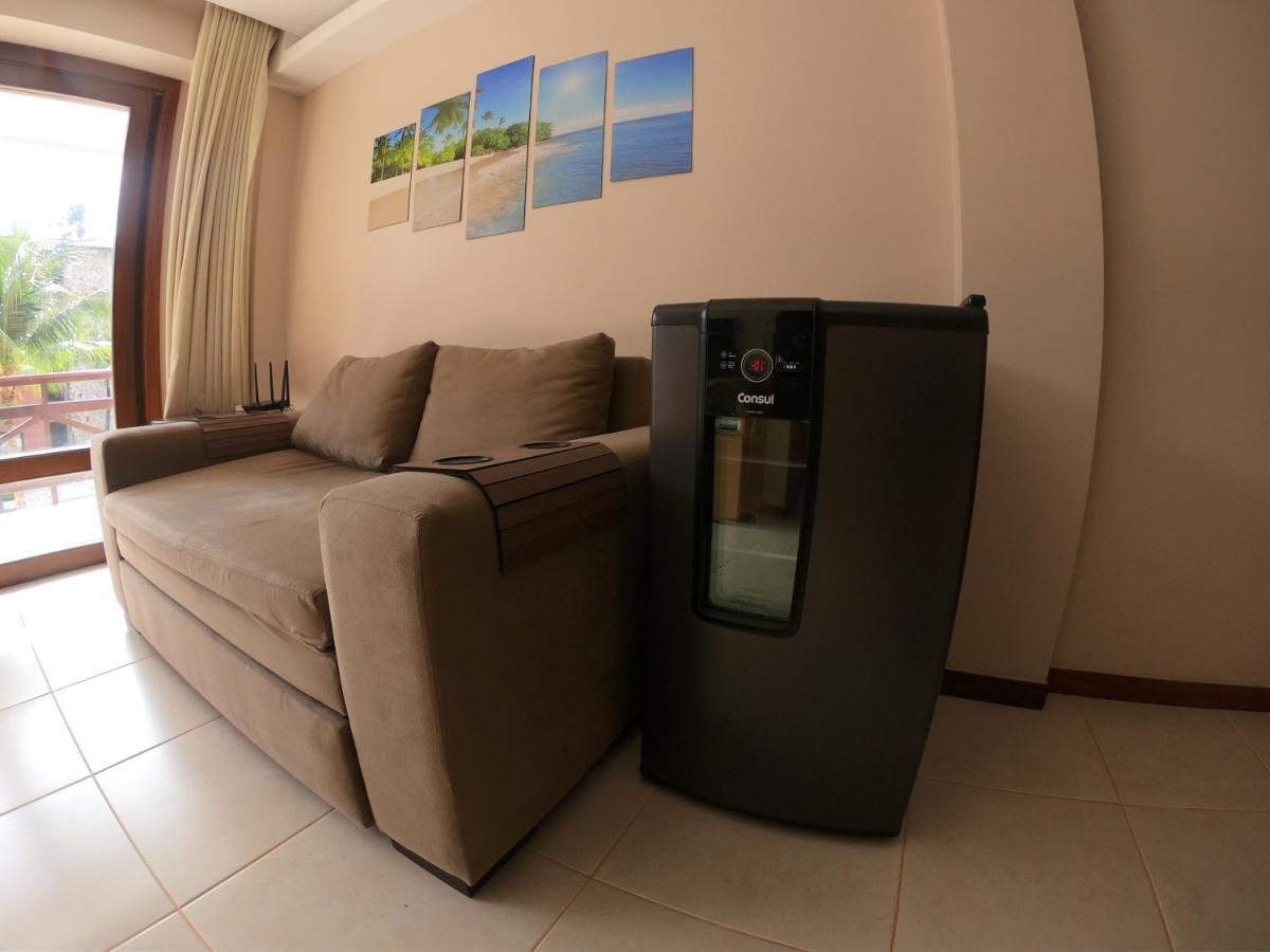 Kariri 215 46M², Pe Na Areia, Varanda Vista Mar! 卡姆布库 外观 照片