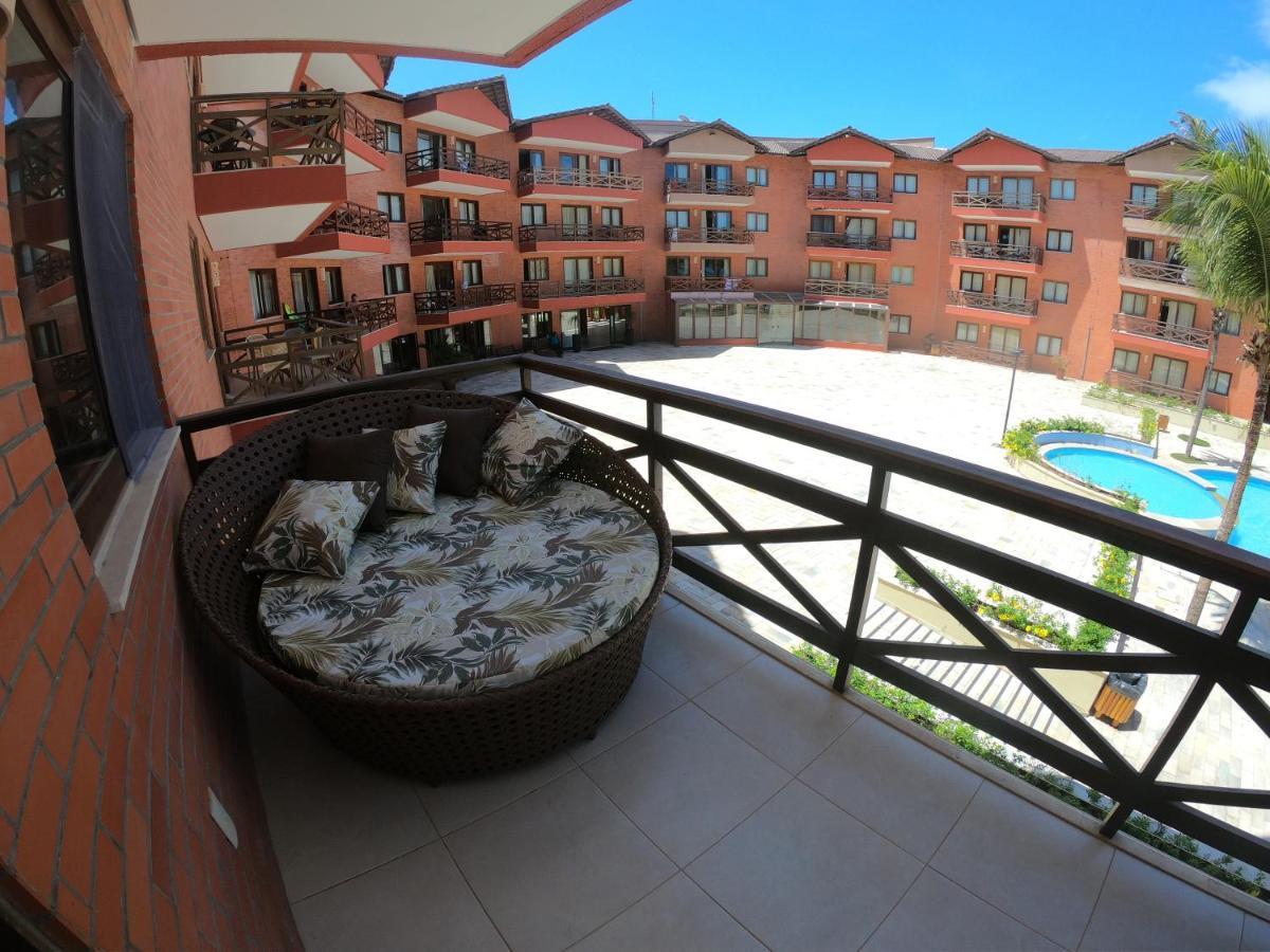 Kariri 215 46M², Pe Na Areia, Varanda Vista Mar! 卡姆布库 外观 照片