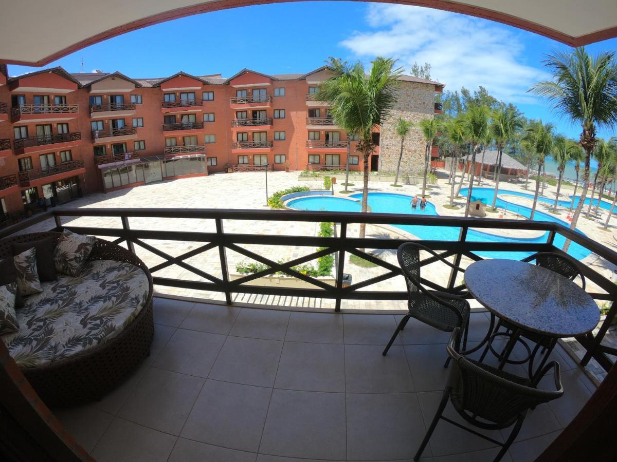 Kariri 215 46M², Pe Na Areia, Varanda Vista Mar! 卡姆布库 外观 照片