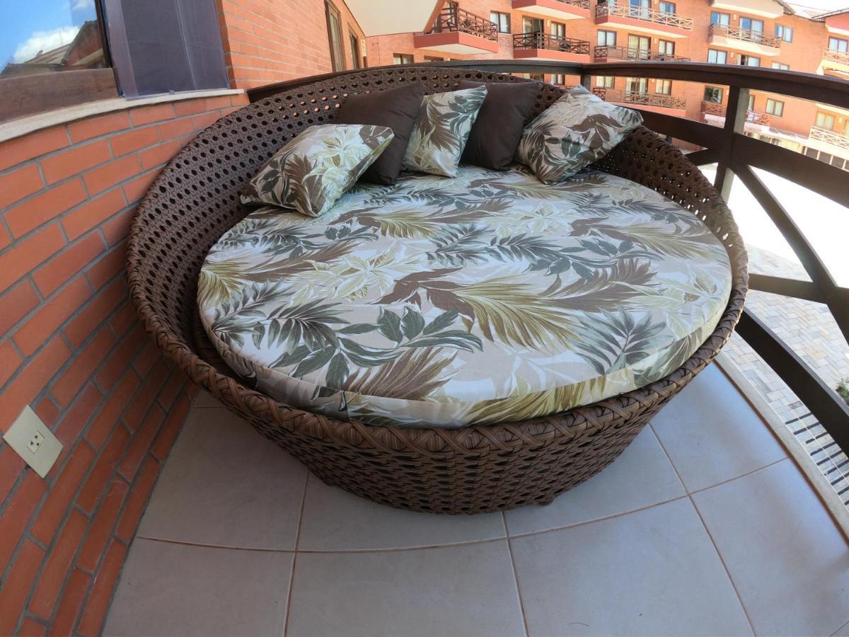 Kariri 215 46M², Pe Na Areia, Varanda Vista Mar! 卡姆布库 外观 照片
